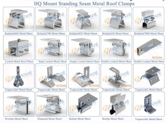 kalzip solar roof clamp
