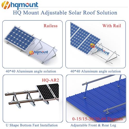 solar roof mounting