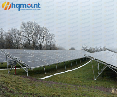 Проект монтажного кронштейна для сонячної батареї HQ-GT1 потужністю 300 кВт
        