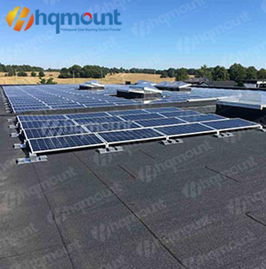 100 кВт  Балатована проект даху для плоского бетонного даху
